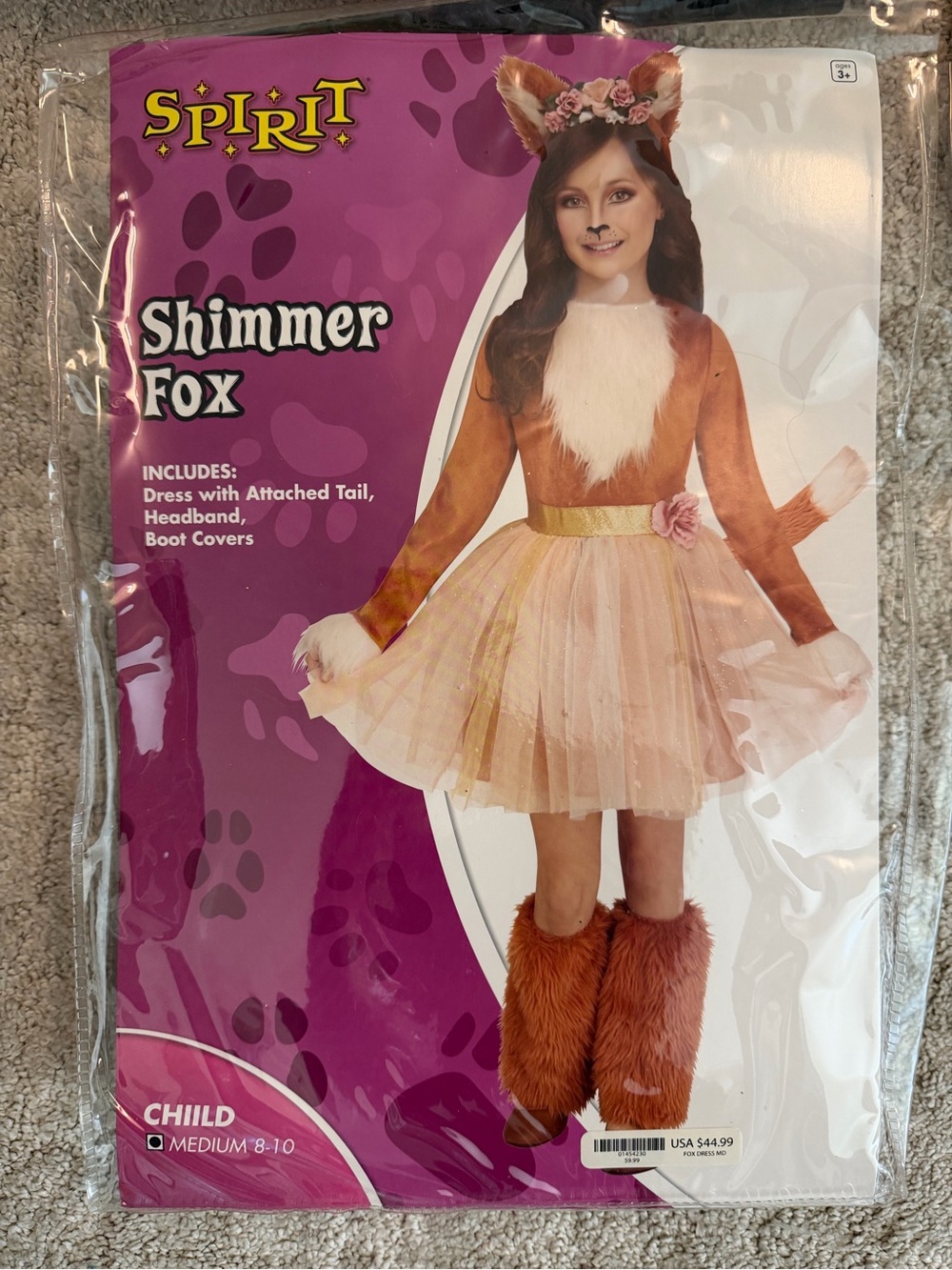 Shimmer Fox Halloween Costume